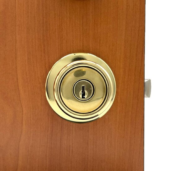 Entry Lock - Contractor-Grade Custom Code | MFS Supply - Keyed Side in Door